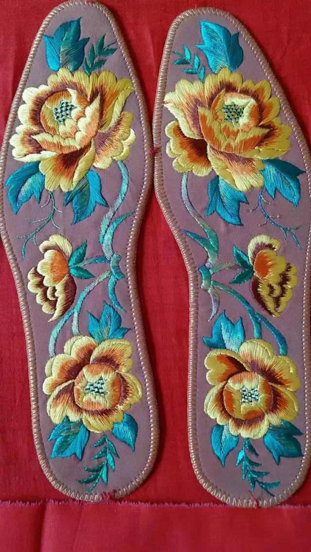 指尖飞舞鞋垫,100款惊艳手工鞋垫