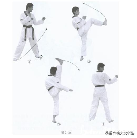 跆拳道5种实战腿法,跆拳道实战9个基本腿法