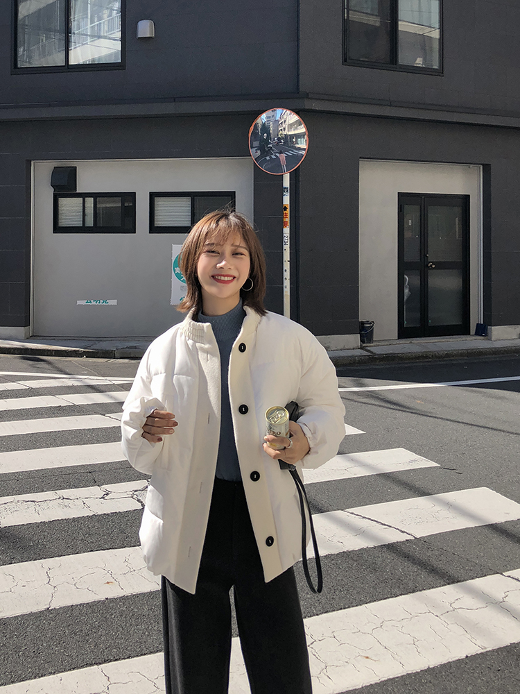 冬季必备中长款棉衣,今年最新款的短款棉衣