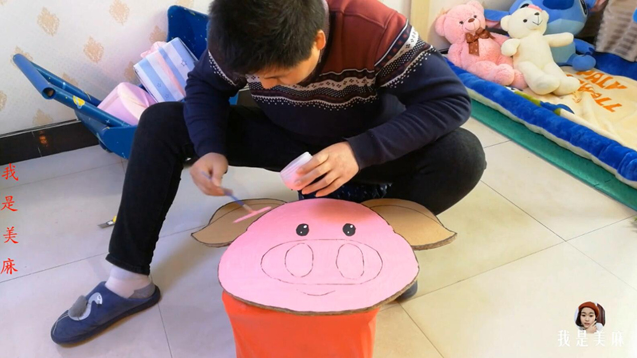 篮球架手工制作儿童,篮球架制作儿童手工