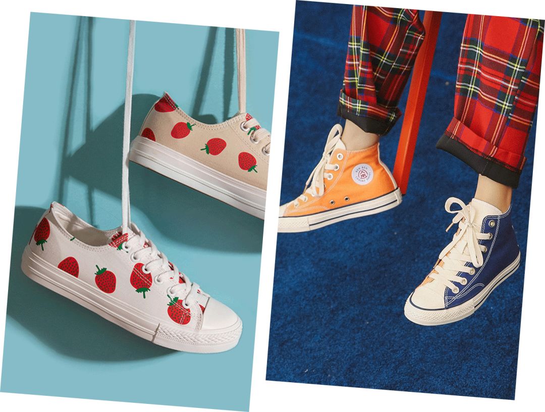 平价好看小众品牌的帆布鞋国内,显脚小好看平价运动鞋帆布鞋