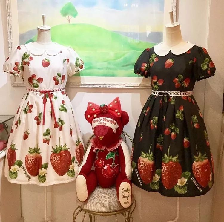 Lo娘最爱的草莓裙！连女神美沙子都疯狂种草