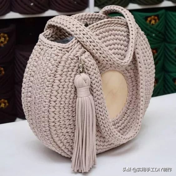 各种圆包包的钩织教程,多种漂亮包包的钩织图解