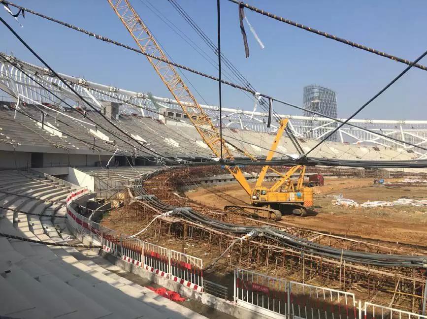 安阳文体中心体育场钢结构,北京建工工人体育场钢结构