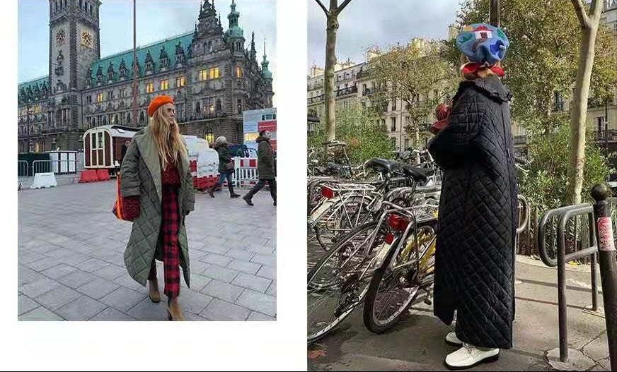 时髦中长款保暖棉服,比羽绒服更暖和的棉衣