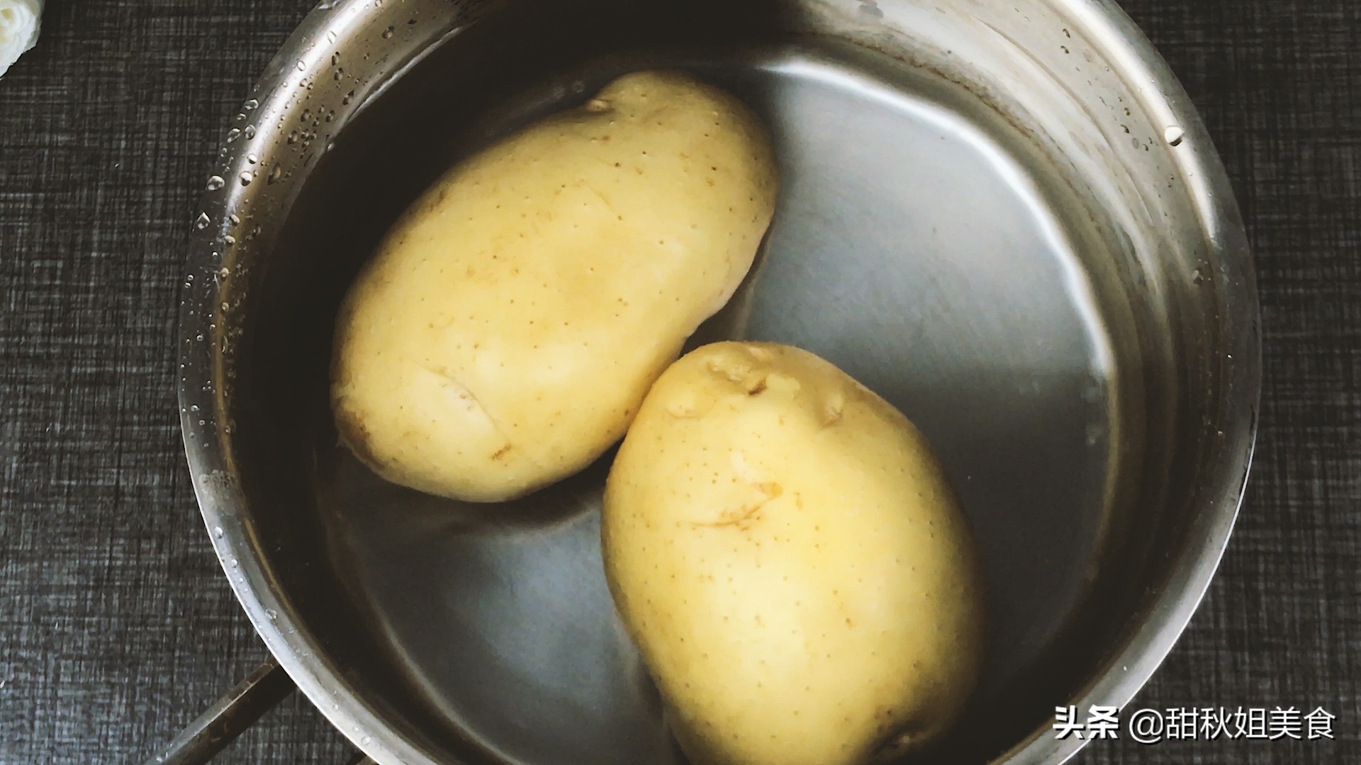 自制简单土豆泥酱汁无淀粉,自制土豆泥肯德基不加黑胡椒