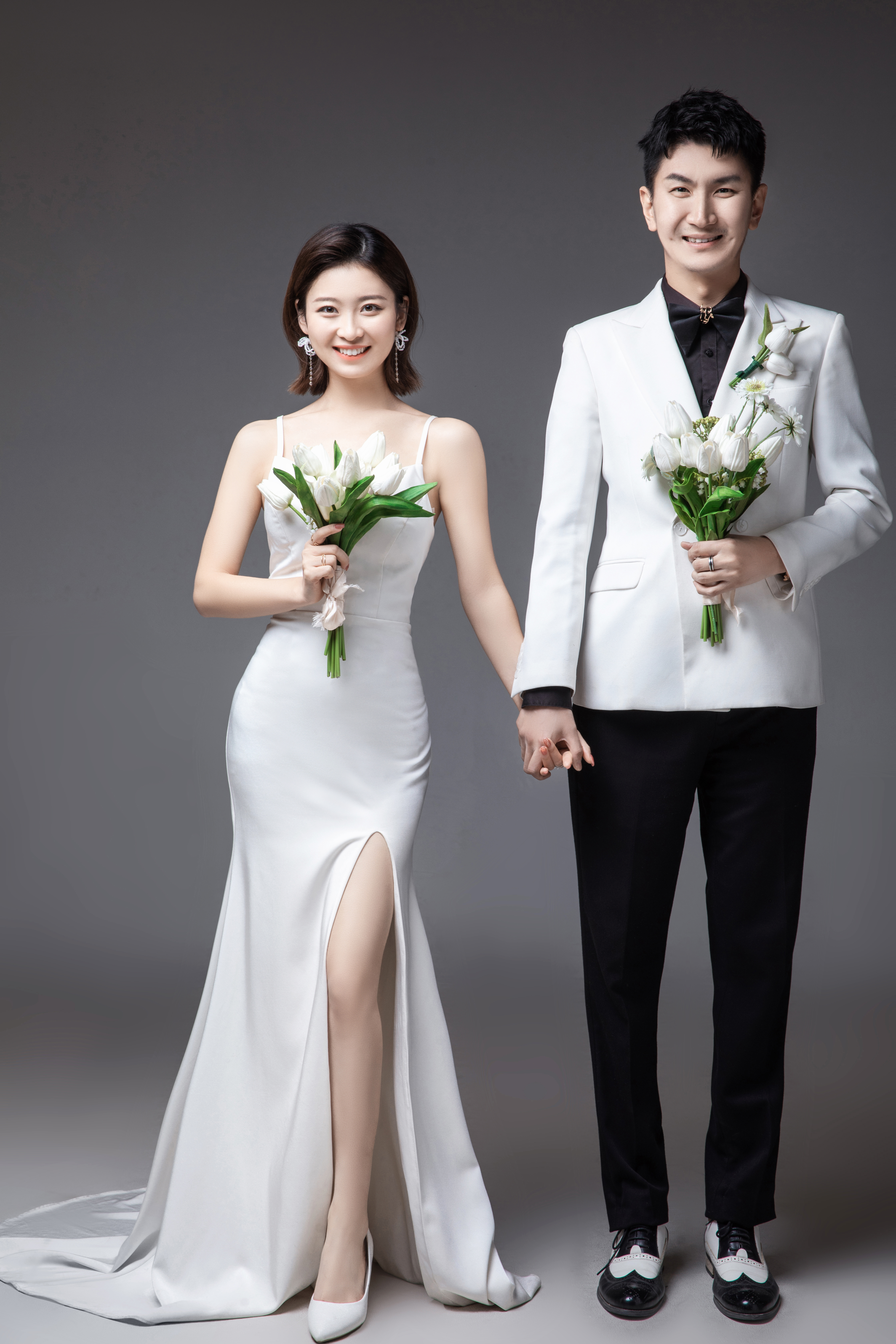 分享几组婚纱照风格,这样极简的韩式婚纱照你喜欢吗