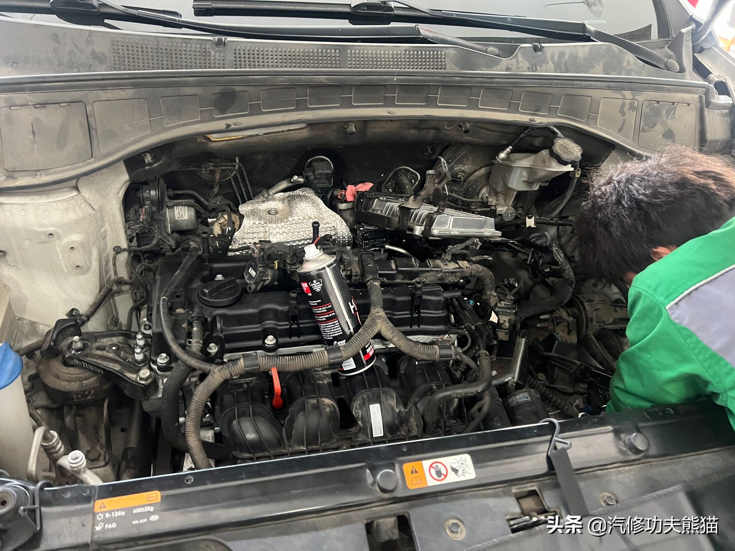 全新胜达大修,现代全新胜达9万公里烧机油