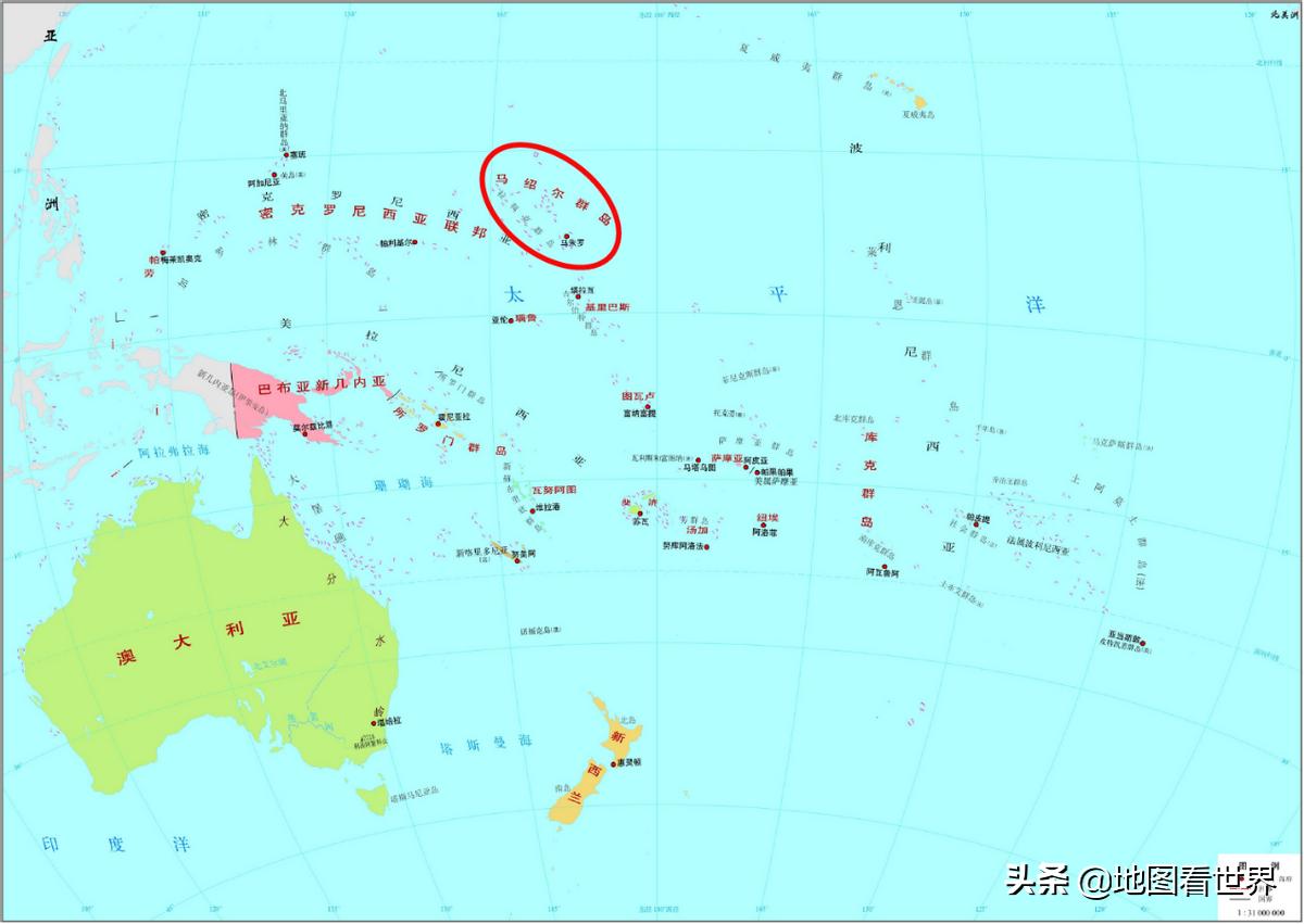 马绍尔群岛在哪个国家,马绍尔群岛是个怎样的国家