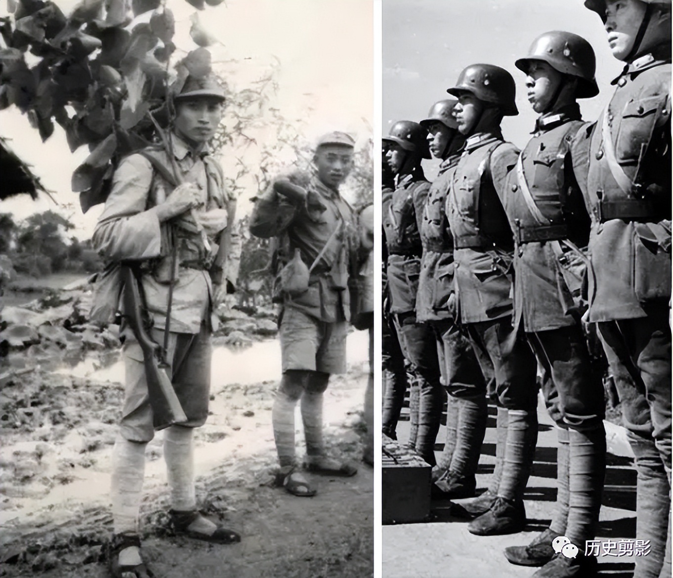草鞋军团,抗战时期穿草鞋的军队