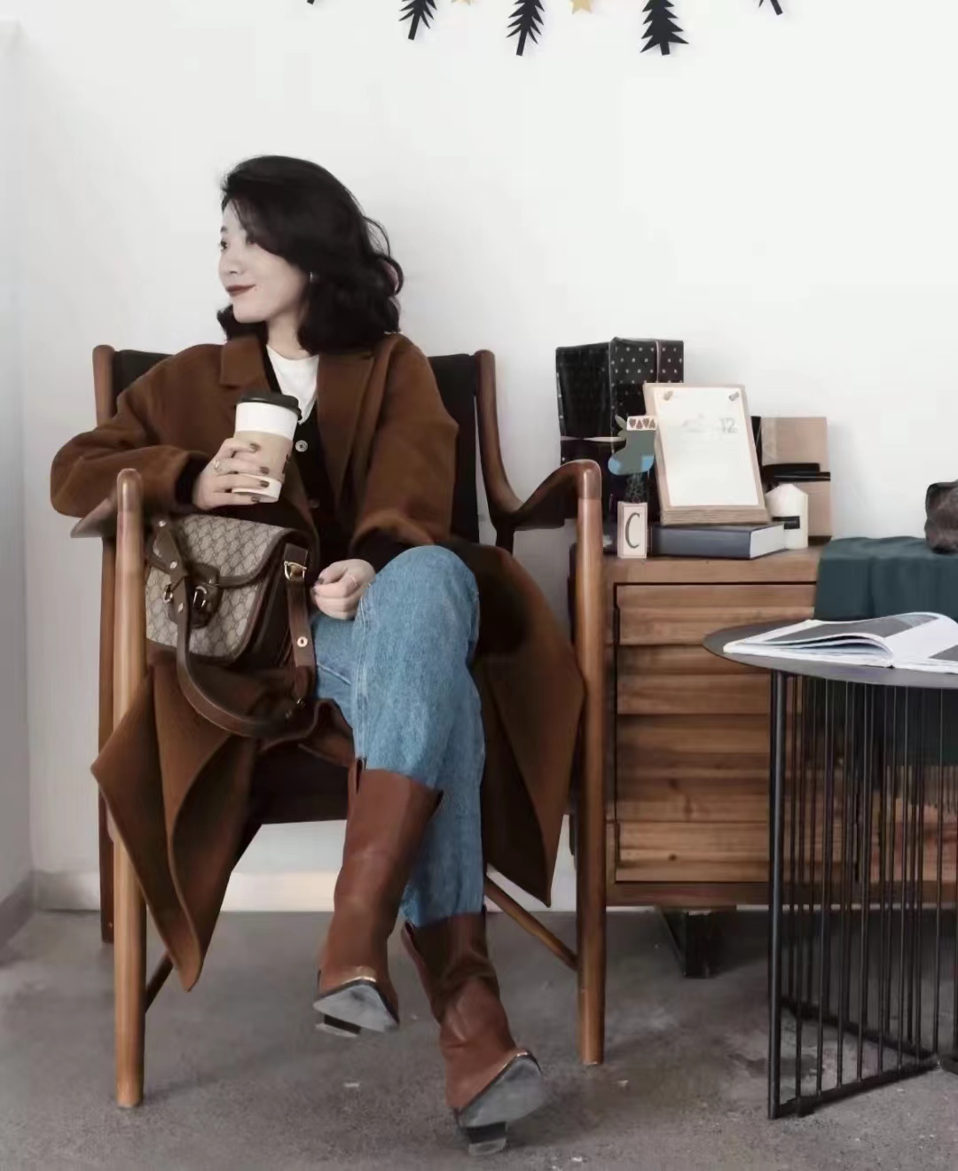 40到50岁秋冬高档女装连衣裙,秋冬搭配简约高级30岁到40岁