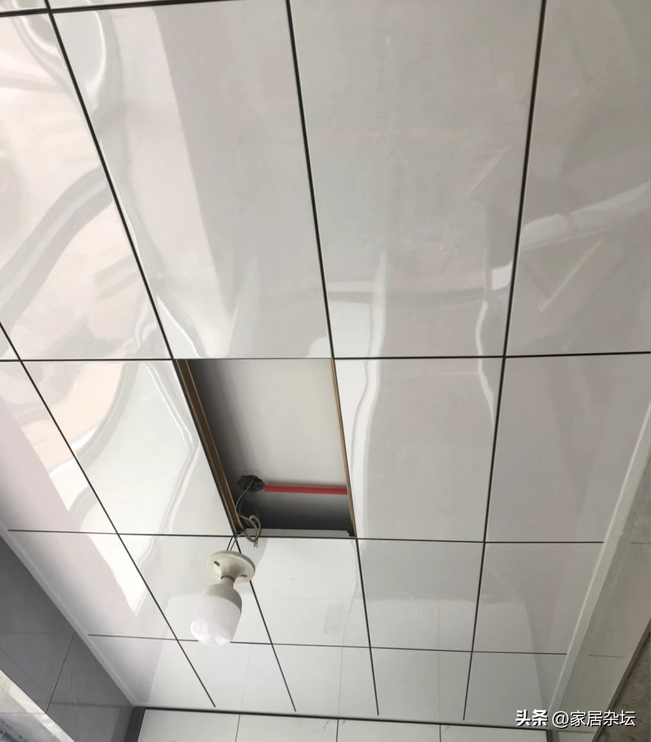 铝扣板吊顶不够整块,铝扣板吊顶不买浴霸可以吗