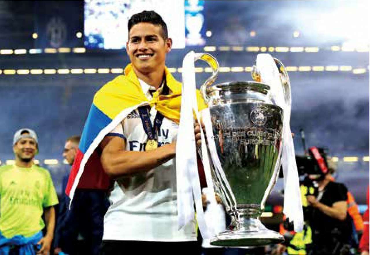 哈梅斯罗德里格斯拿奖杯,精选哈梅斯罗德里格斯