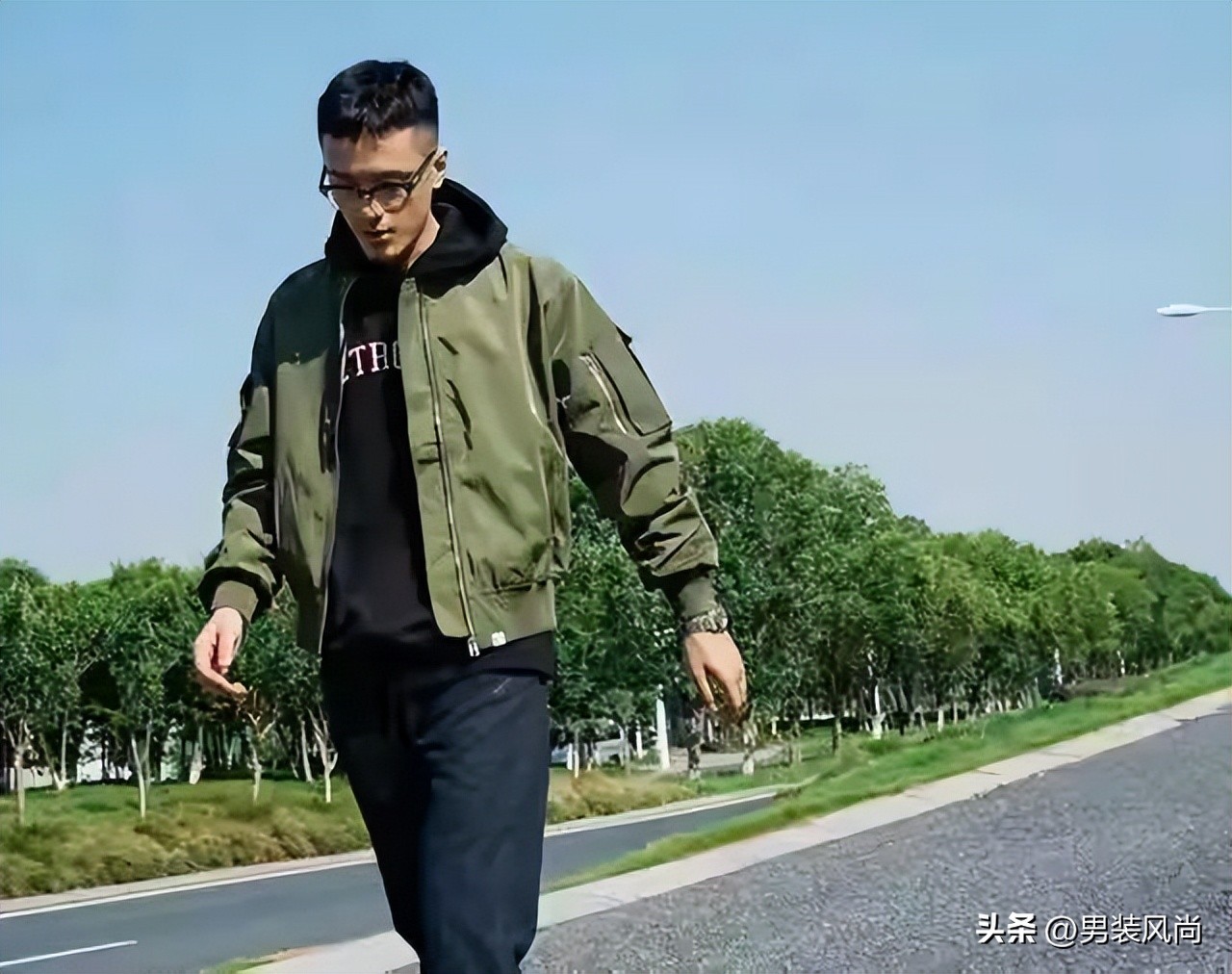 冬季军绿色夹克外套男士,军绿色夹克外套怎么搭配女