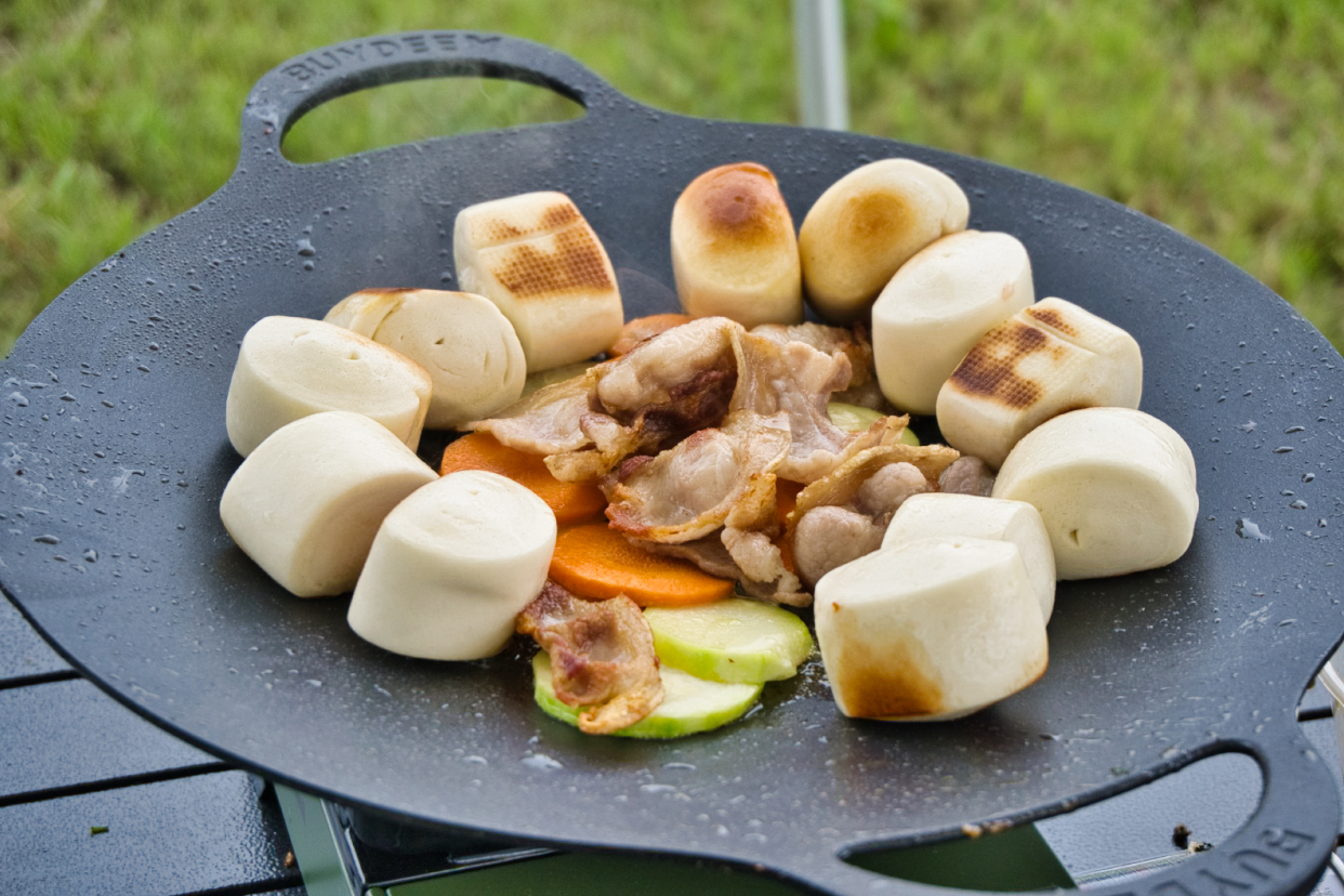 北鼎烤肉不粘锅36cm,北鼎烤肉锅户外露营