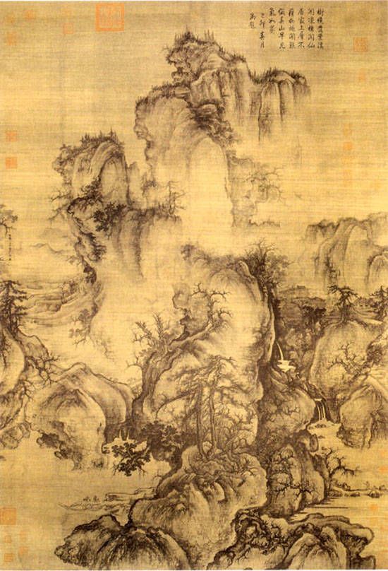 中国历代名画鉴赏图文,100幅历代名画欣赏