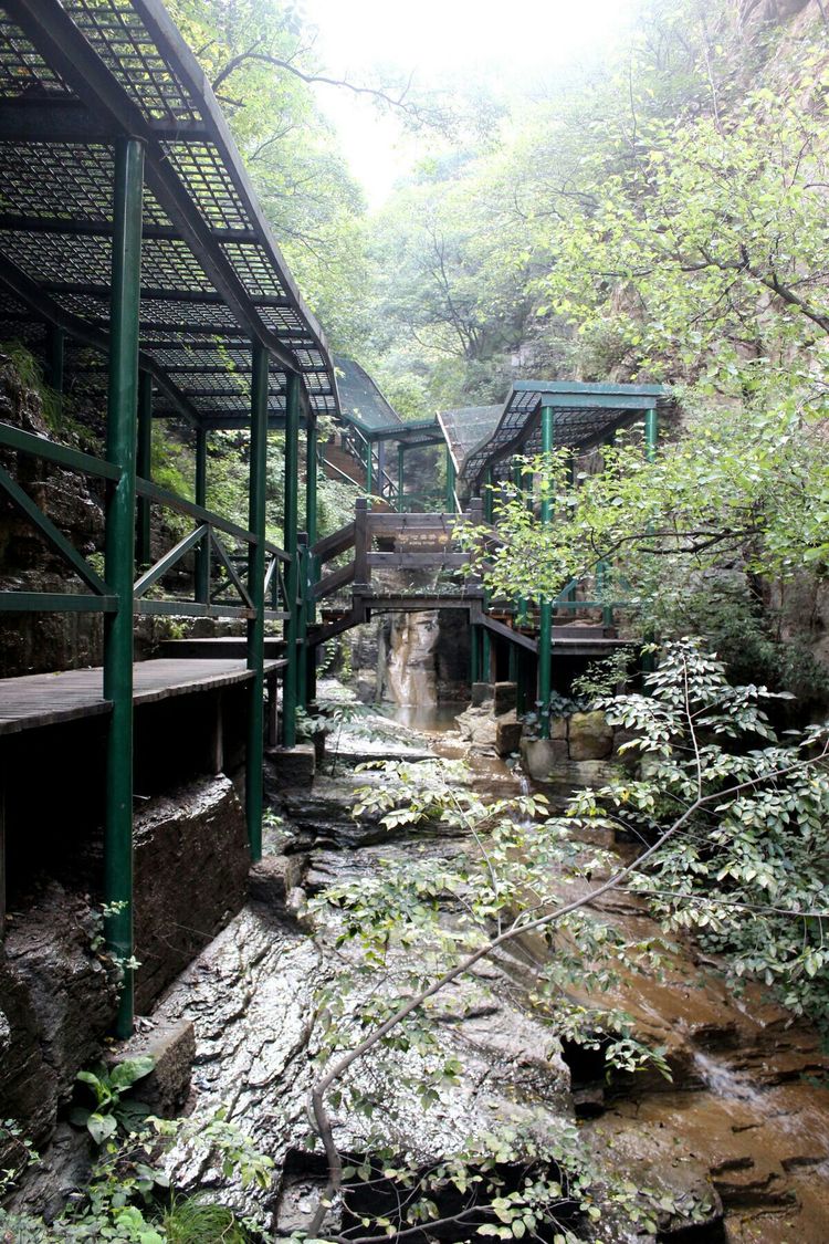 山东青州黄花溪景区图片,山东九寨沟黄花溪