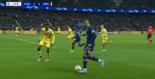 欧冠巴黎2-0曼城姆巴佩,欧冠巴黎4-1布鲁日