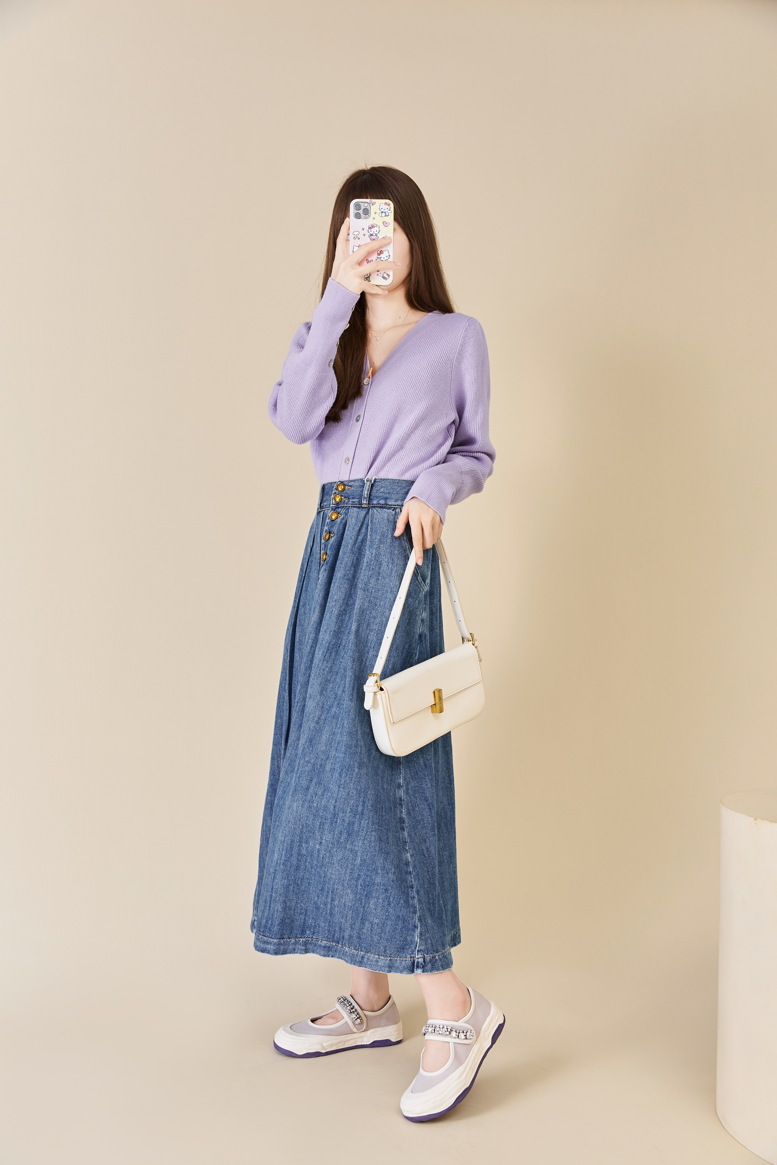 早秋想要穿出魅力和高颜值，水钻魔术贴玛丽珍一招拿下