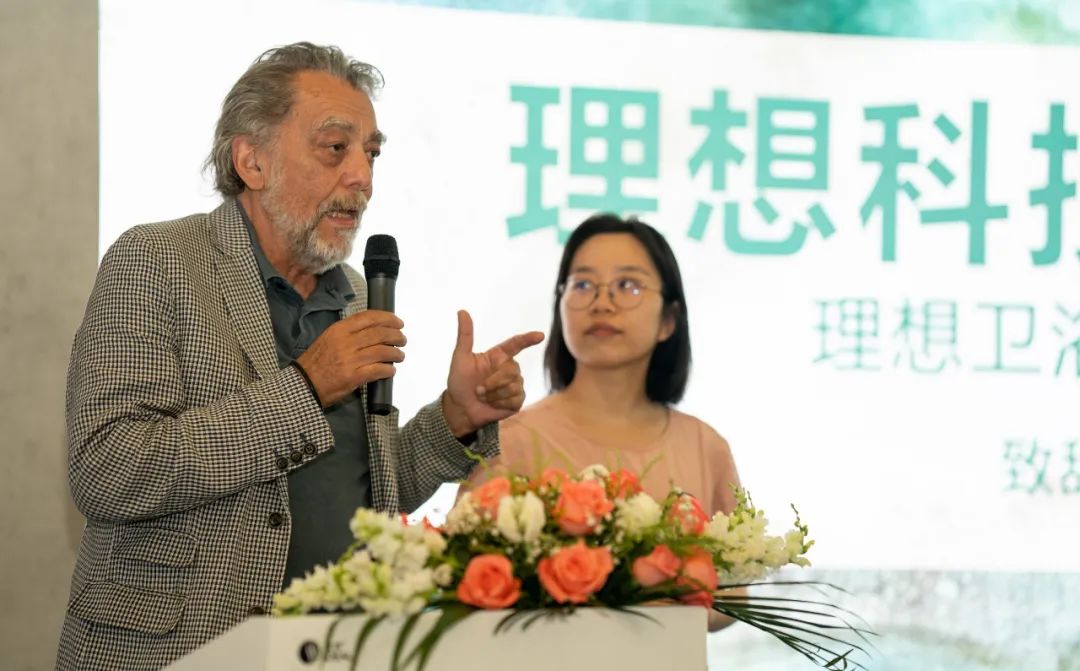 理想卫浴蓝色卫浴首次同台亮相上海厨卫展丨成为众人聚焦中心