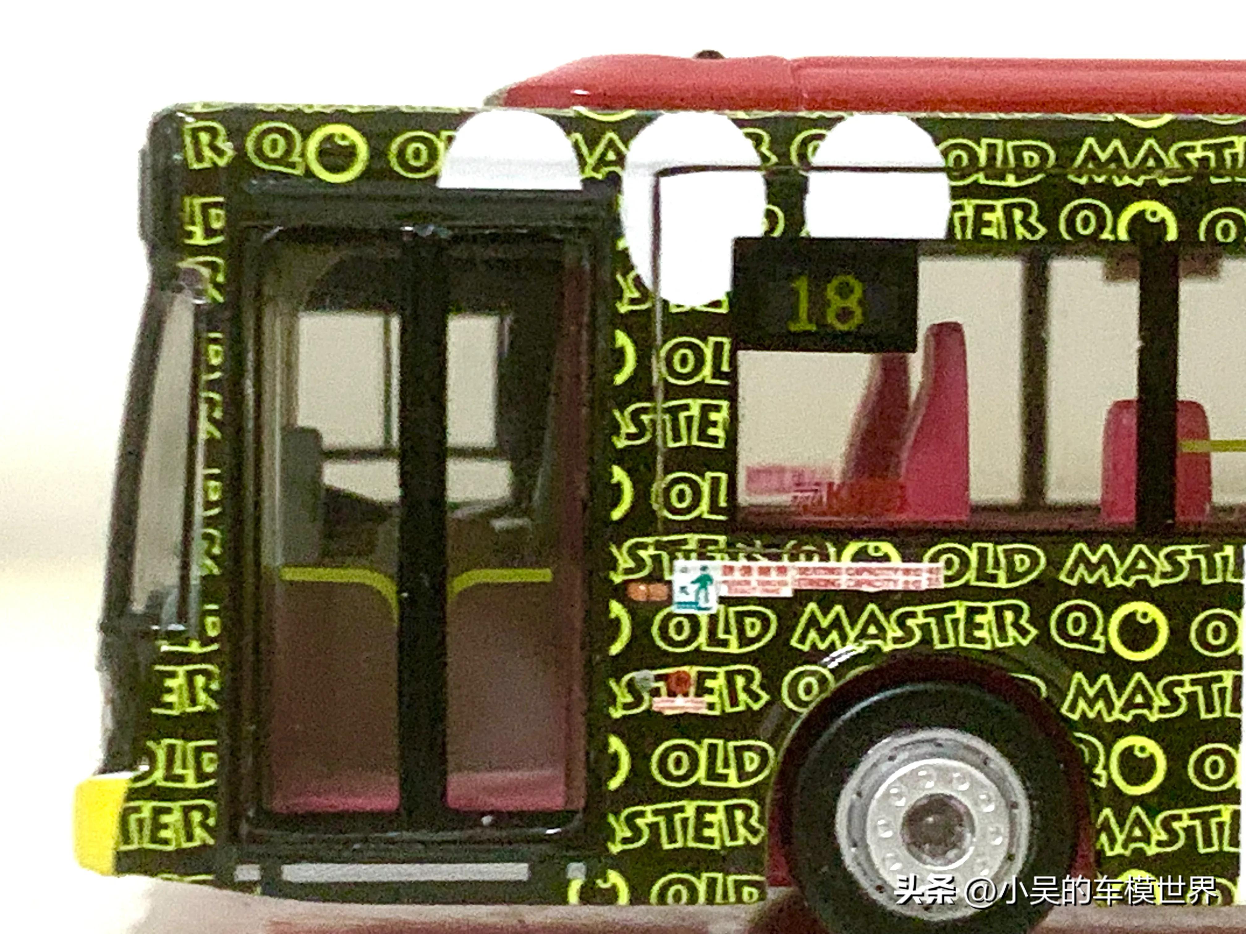 行走的童年漫画｜TlNY微影九巴系列KMB50–九巴18线富豪B7RLE巴士