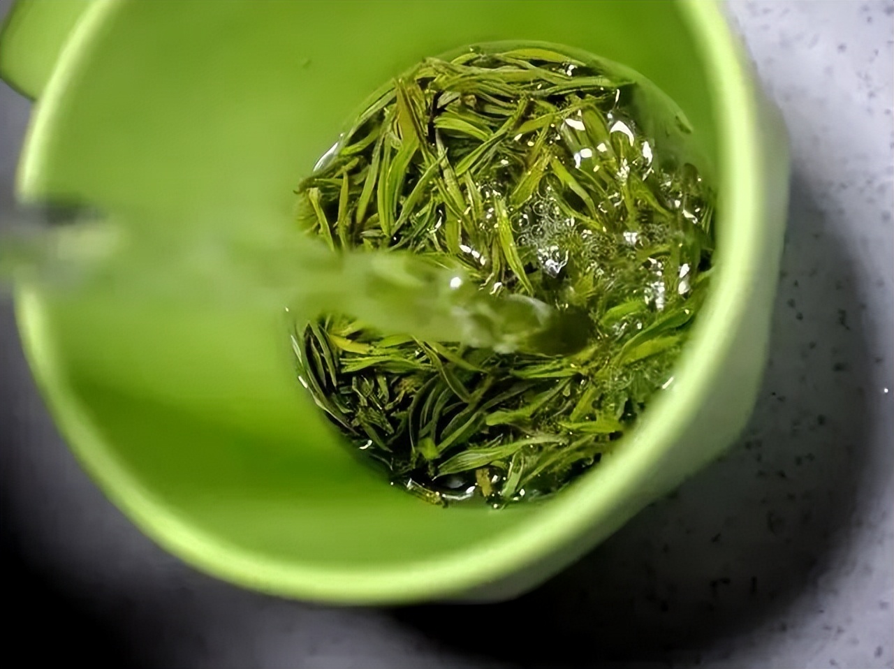 大明山有机绿茶,弱水三千只取一杯茶