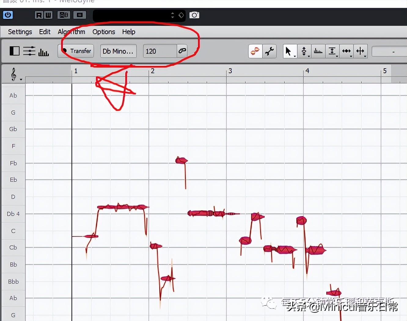 「迷你崔音乐」专业修音软件Melodyne详细介绍,可分享教学视频