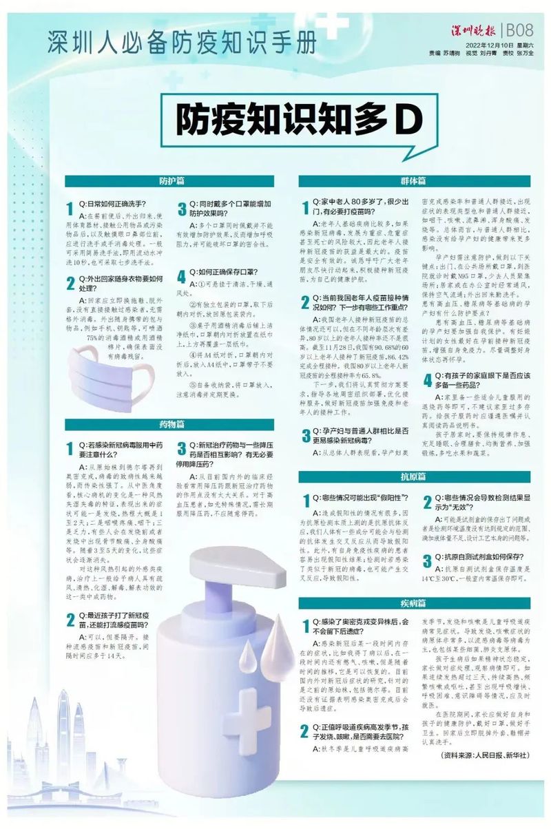 防疫宣传转扩最新防疫守则请收好,重要转存新冠肺炎防控知识手册