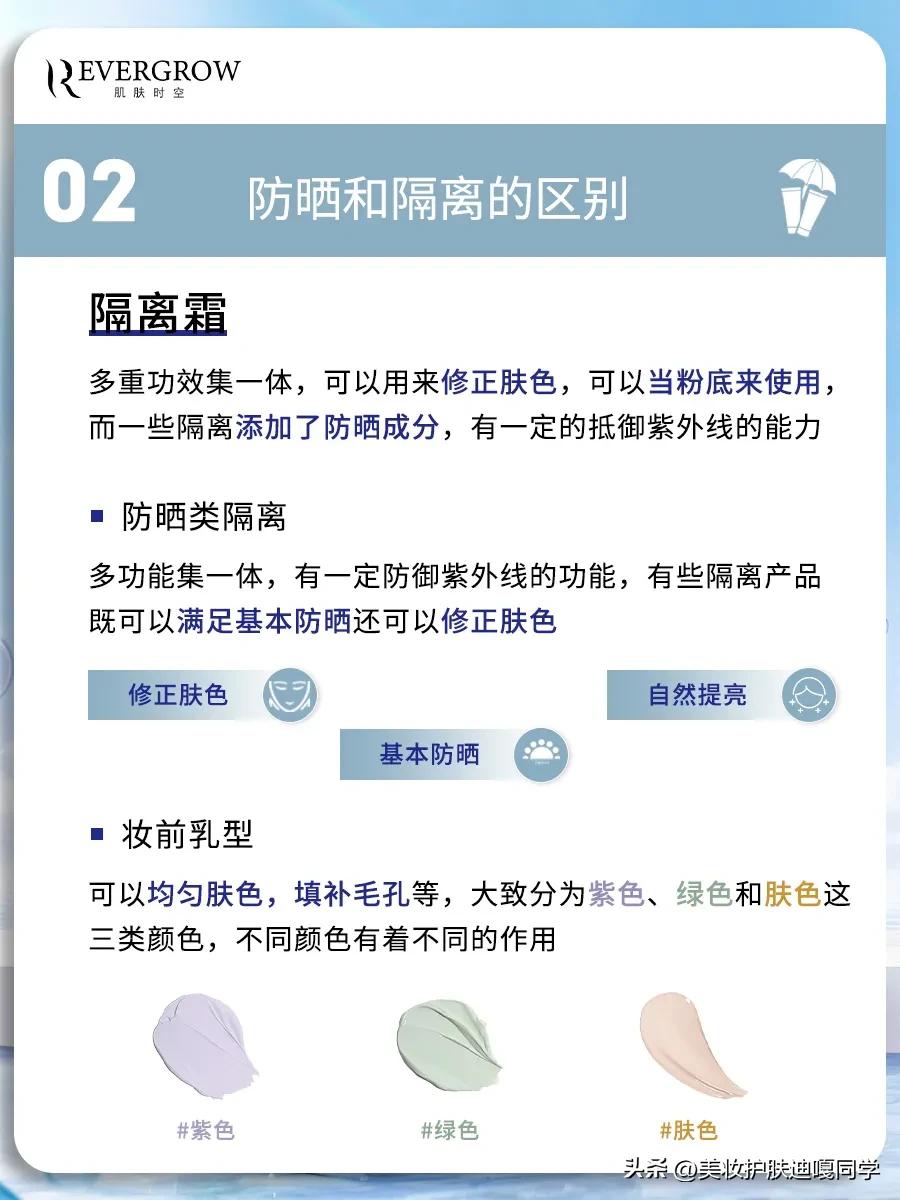 是先隔离再防晒还是先防晒再隔离,隔离是防晒前涂还是防晒后