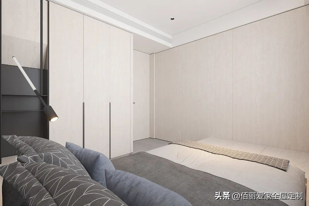 门墙柜一体化解决方案,房间门墙柜一体展示