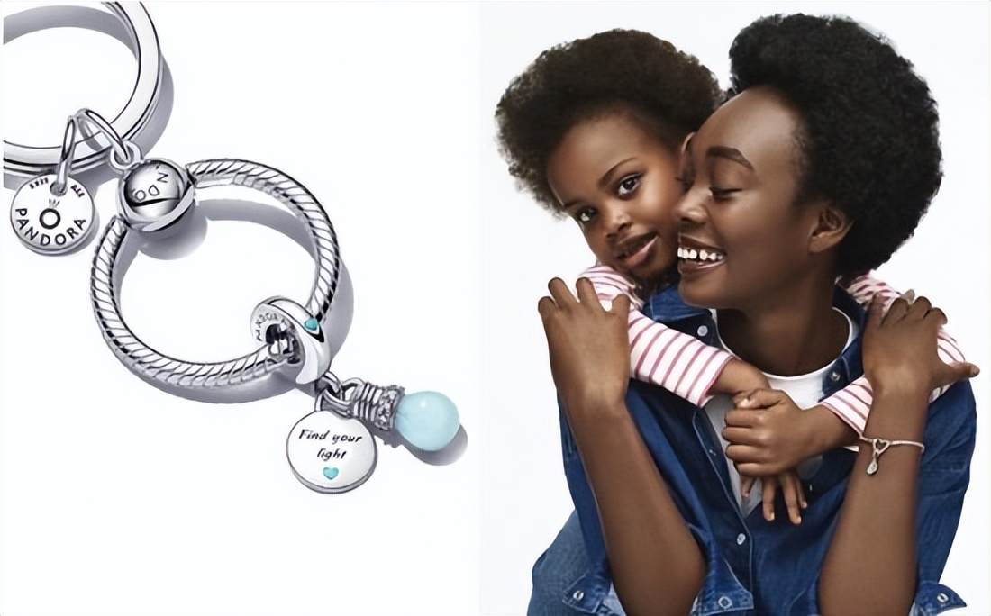 pandora镂空银河项链,pandora镂空心形粉色串饰