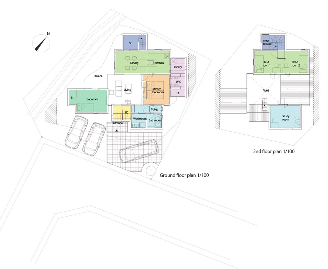 日本的庭院式住宅,日本高级塔楼自建房
