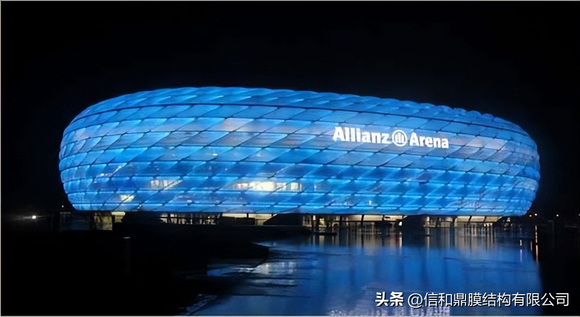慕尼黑的安联球场,德国的慕尼黑安联球场内部效果图