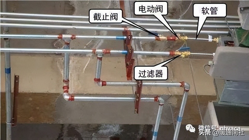 水冷中央空调内机水阀门怎么接线,中央空调水系统阀门配件厂家直销