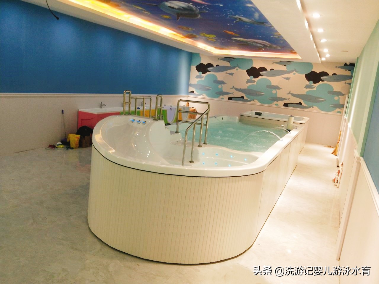 母婴店泳池翻新,郑州婴儿洗澡母婴馆