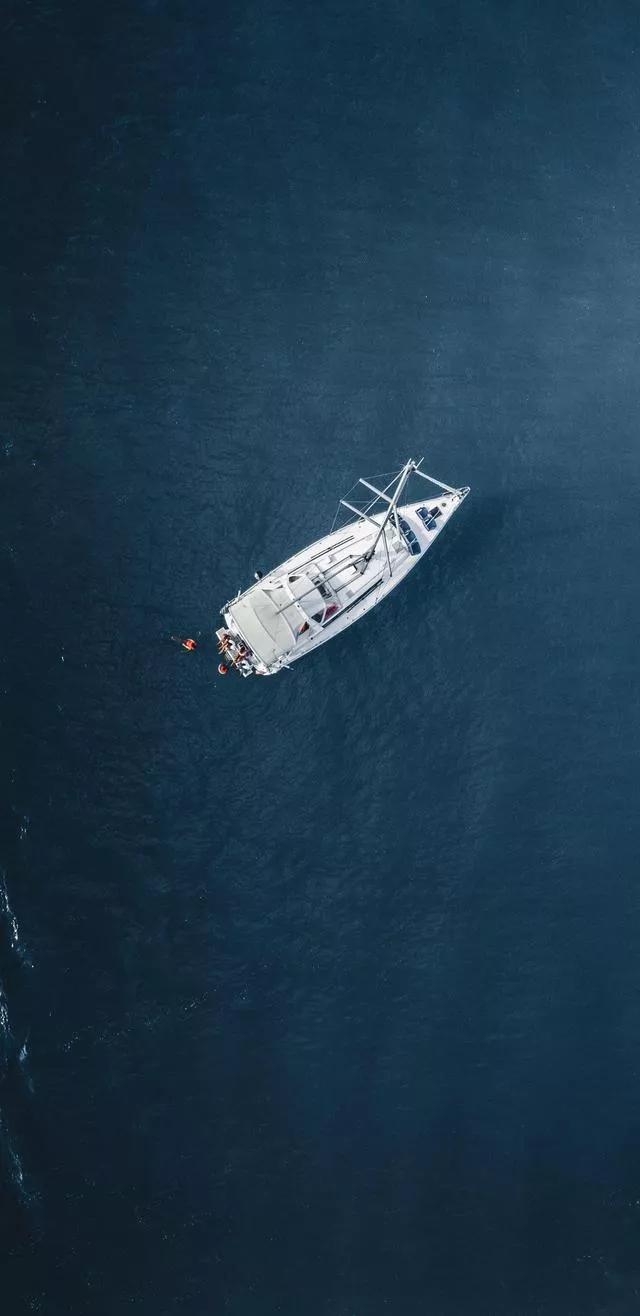 美丽的碧海蓝天壁纸,2018蓝色大海夏天壁纸