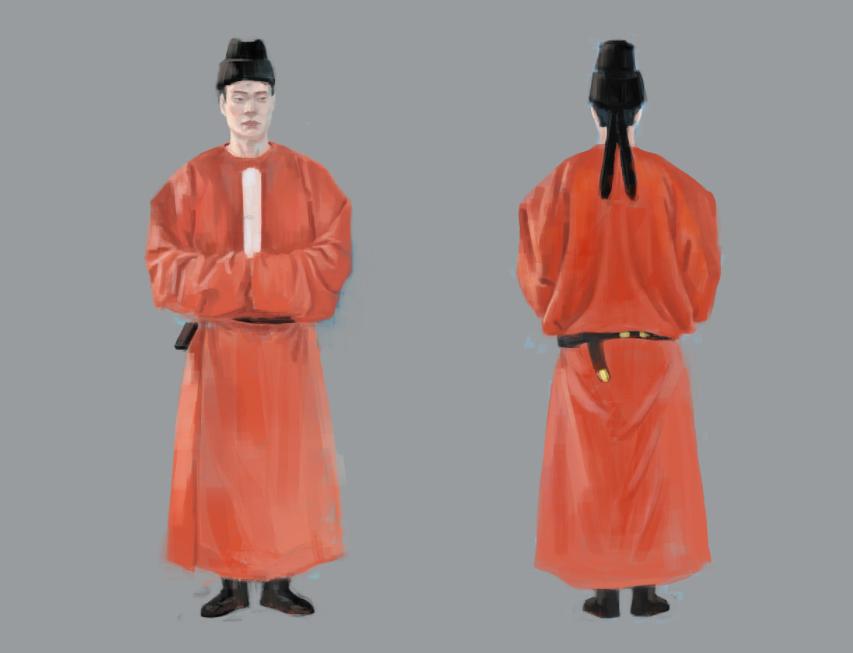 中国唐代服饰上的图案,唐代服饰代表服饰