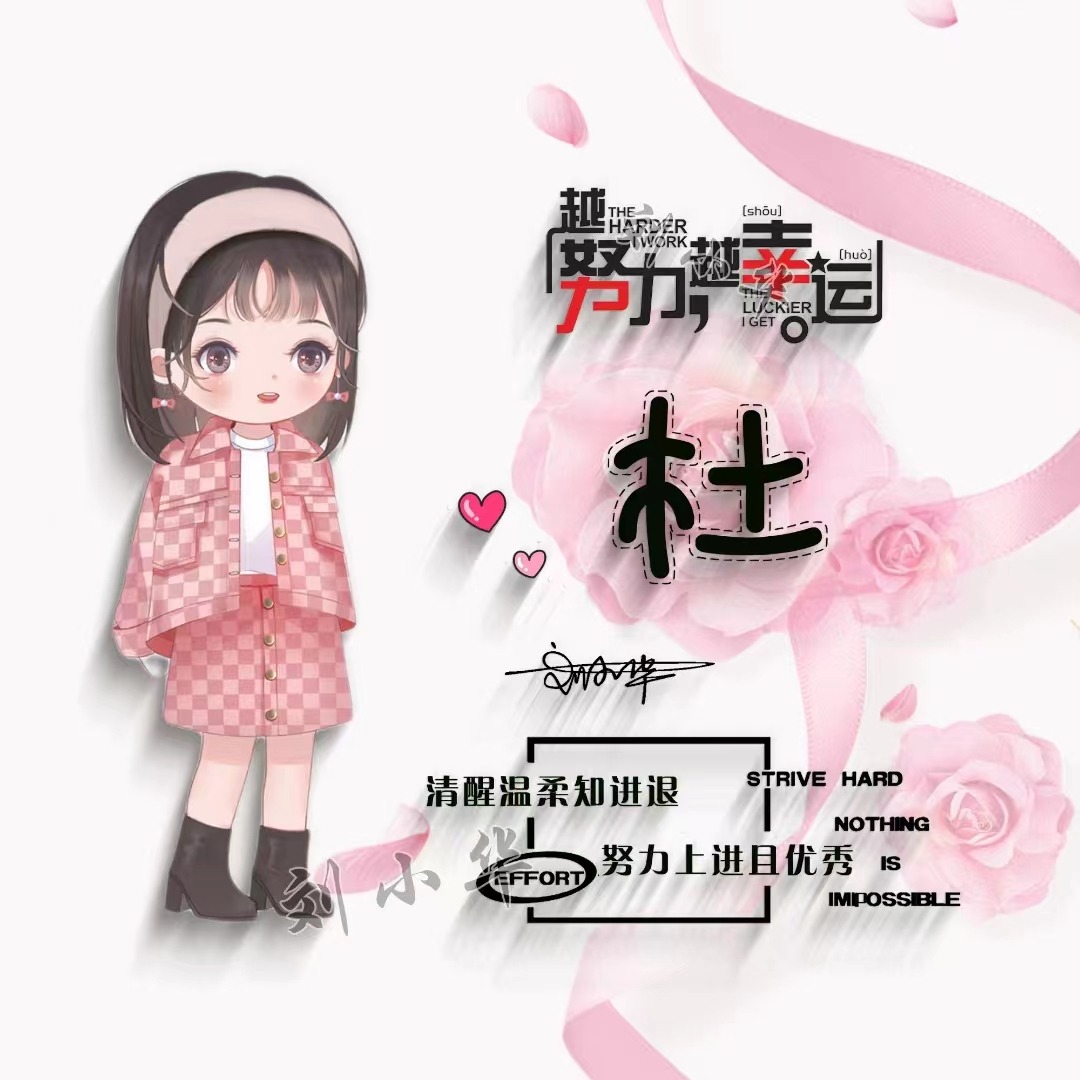 适合做微信、QQ头像，55张超赞情侣可爱签名头像，有你的姓氏吗？