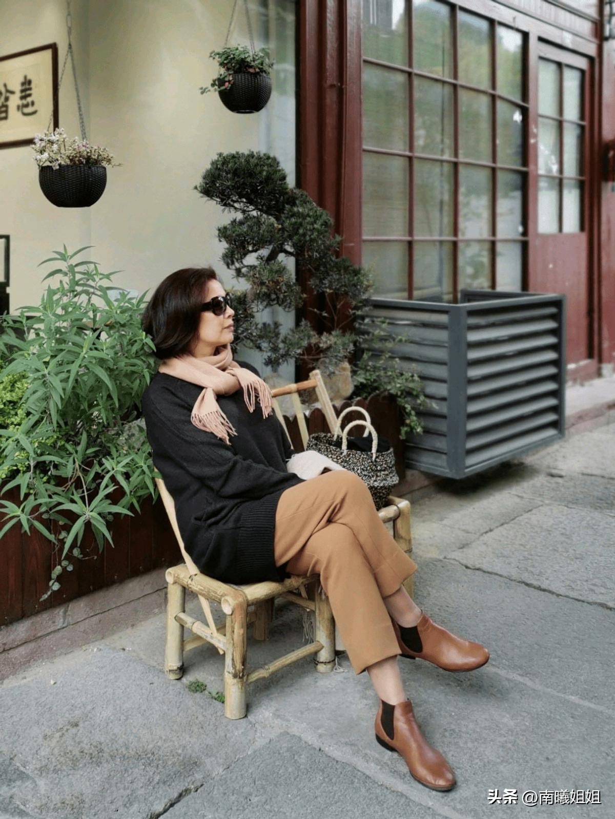 加绒奶奶靴时髦又好看,奶奶靴