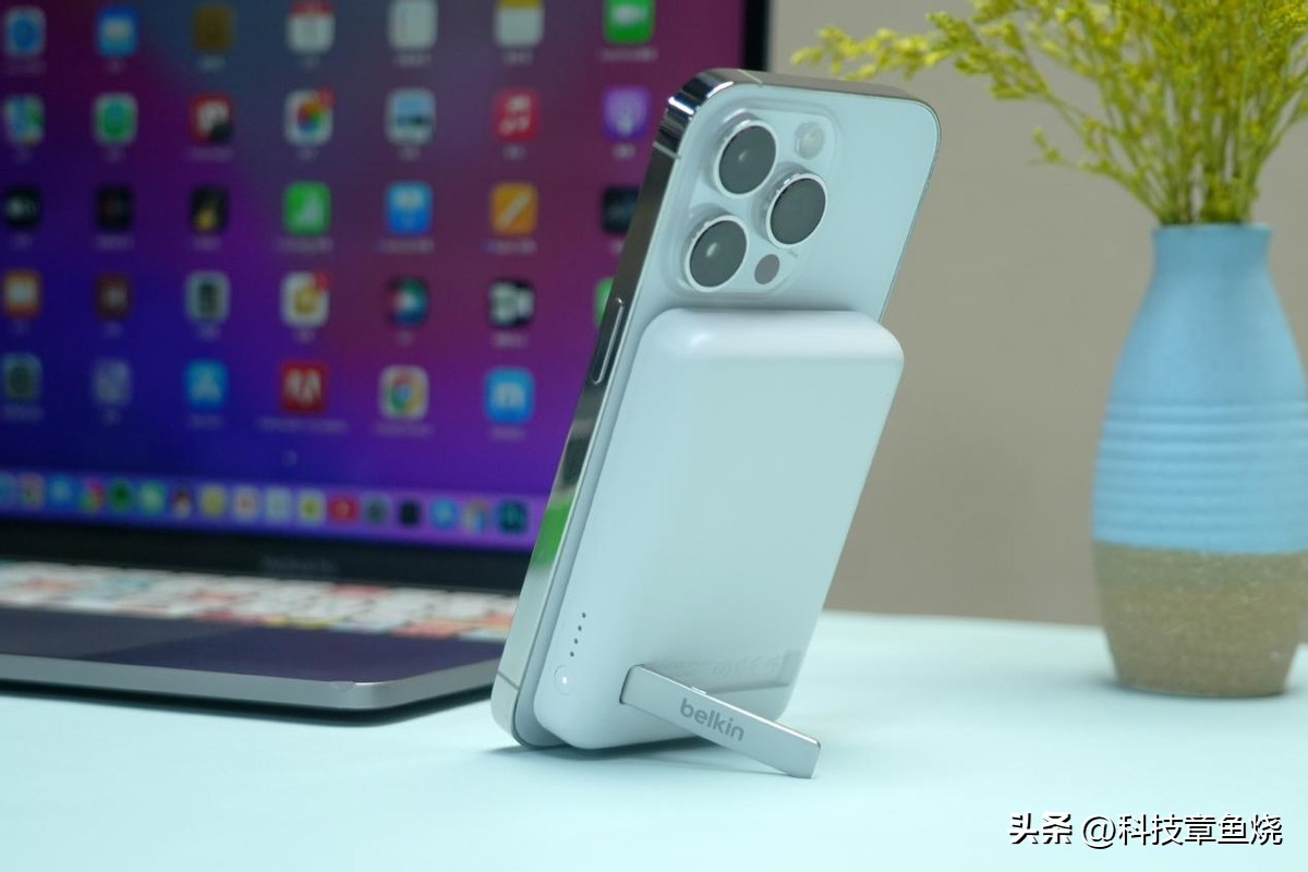 贝尔金磁吸无线充电宝,给贝尔金磁吸充电宝充电