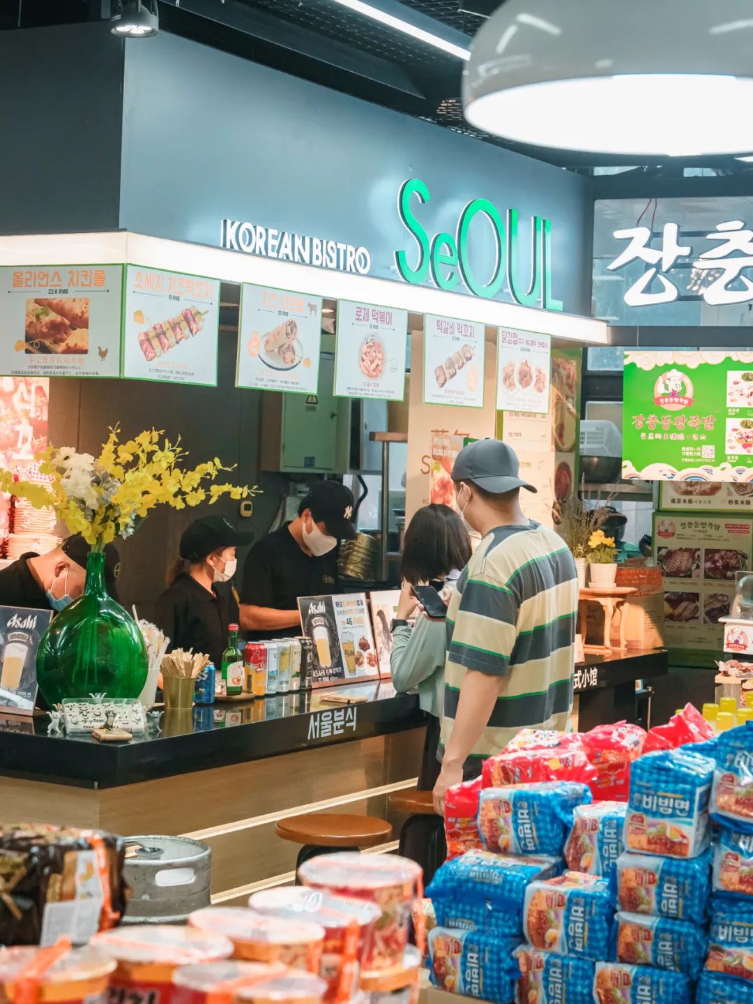 最新韩国街美食攻略,韩国街超市攻略