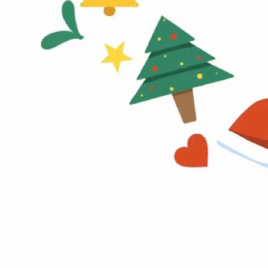 圣诞九宫格创意配图,适合发朋友圈的圣诞九宫格图片