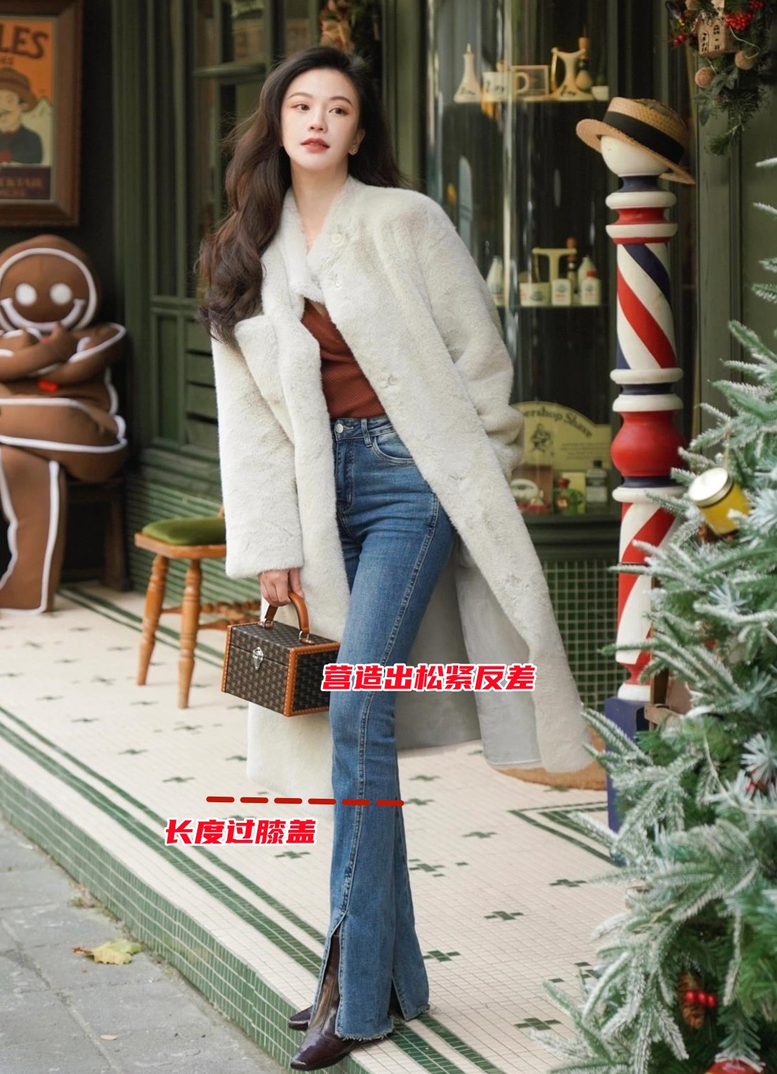 屁股大腿细短怎么穿搭裤子,屁股大腿粗穿什么裤型显瘦