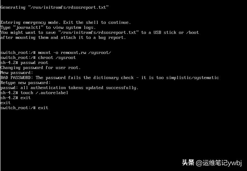 centoslinux7如何重置密码,centos7忘记密码