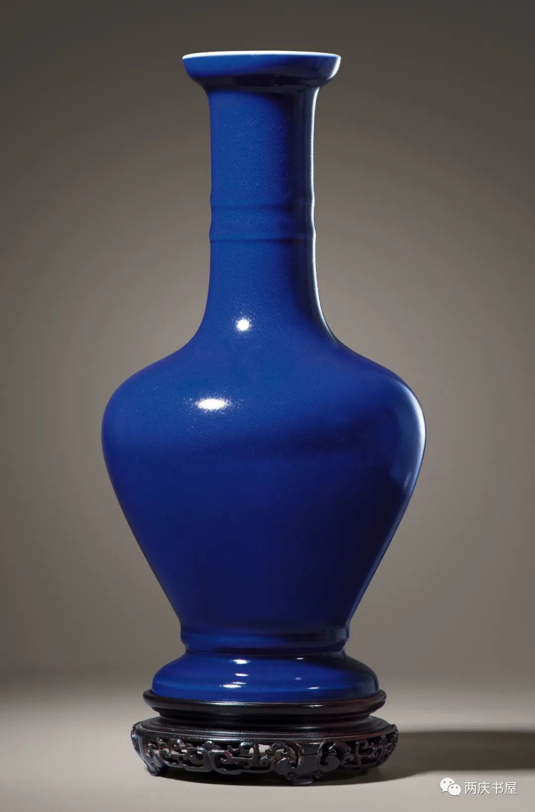 日本回流的清瓷瑰宝（9）——雍正霁蓝釉塔式瓶