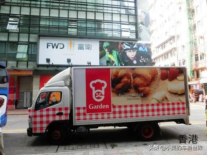 嘉顿面包，有爱有力量｜TINY微影711限定-ISUZUNP嘉顿面包配送车