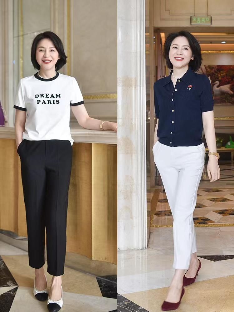 150-155小个子裙子遮肉显瘦,夏季大码遮肉洋气显瘦裤套装