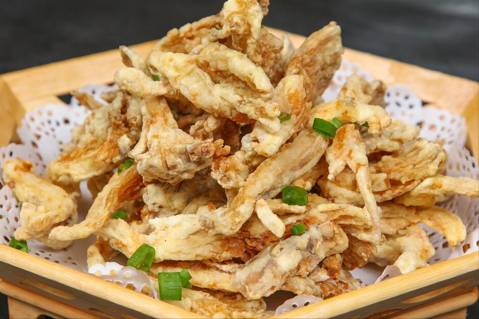 干炸蘑菇的面糊做法,干炸蘑菇可以不裹面糊吗