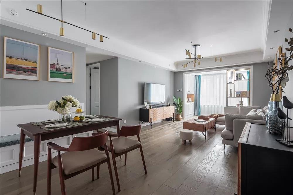 简约北欧风衣柜卧室,卧室无柜子设计北欧风