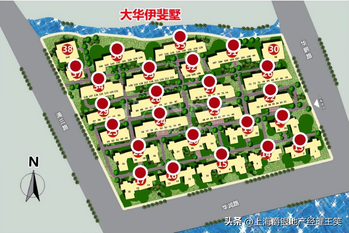 大华伊斐墅多少钱一平,大华伊斐墅小区平面图